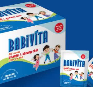 Babivita – Vitamin tổng hợp tăng đề kháng cho trẻ nhỏ