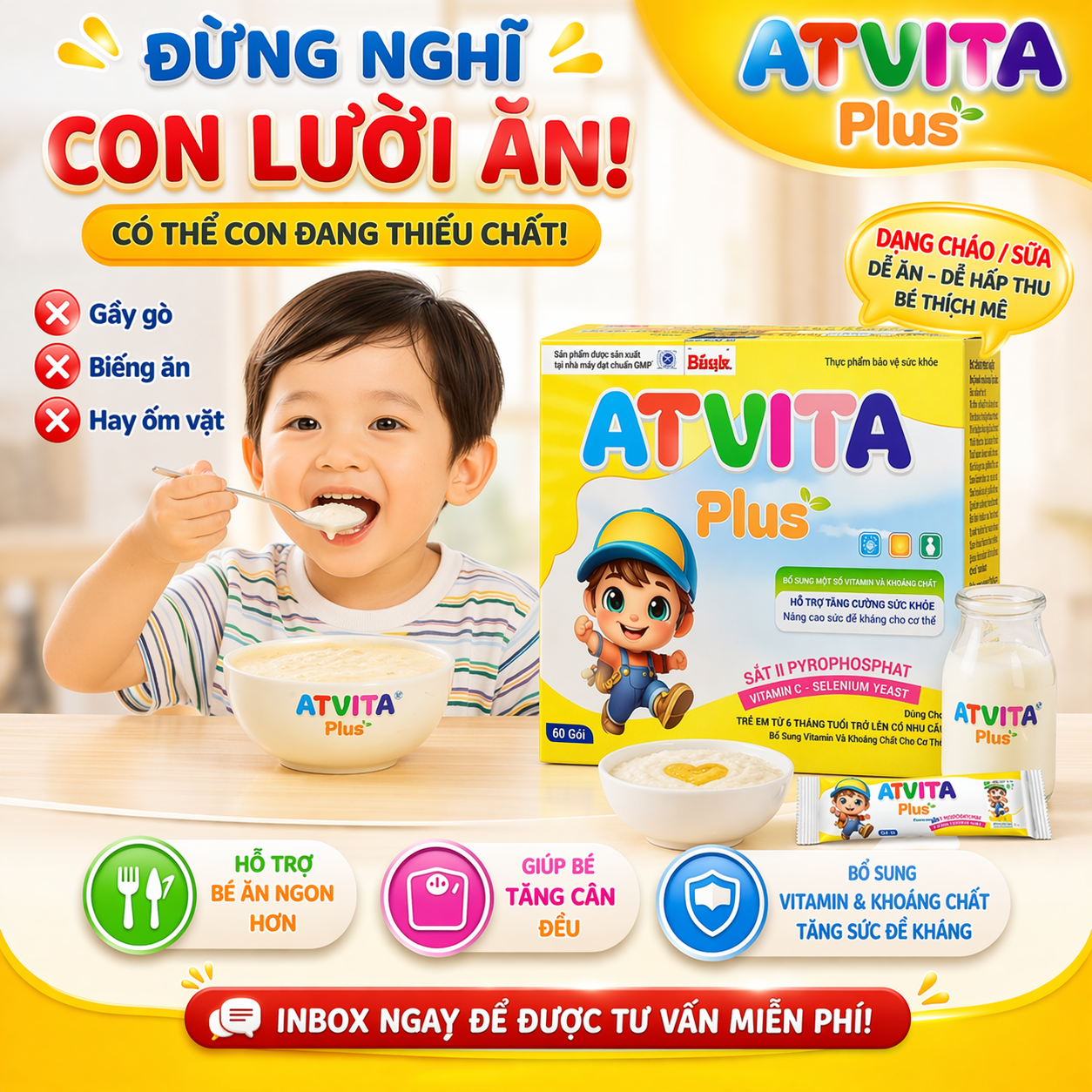 ATVITA Plus nutrition for happy kids